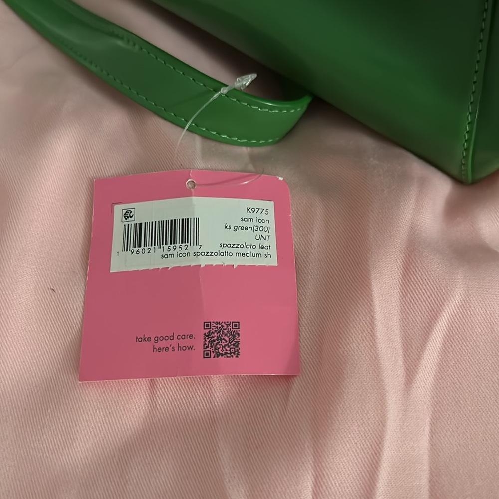 The Sam Icon Bag in Medium- KS green (300) Style K9775 Spazzolato leather - Picture 12 of 13